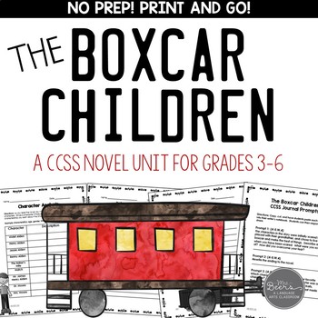 box car children novel study unit