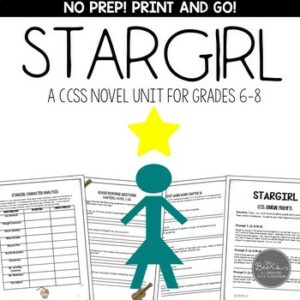 stargirl novel study unit
