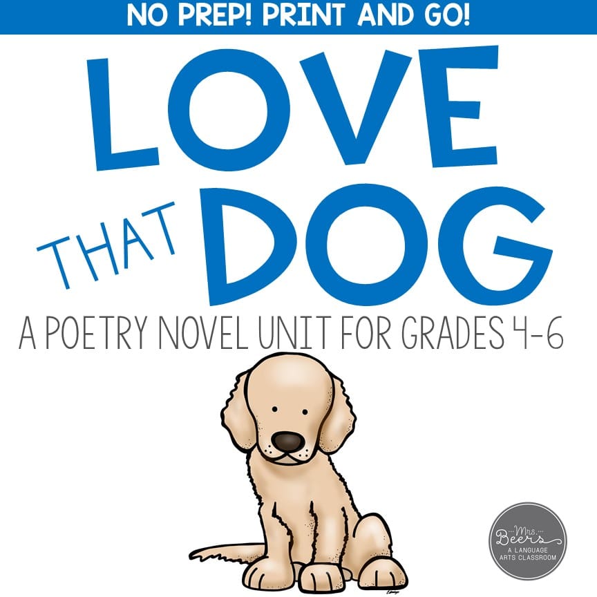 poetry unit freebie for middle school