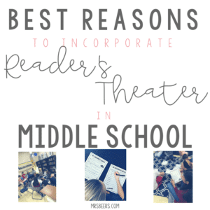 readers theater middle school