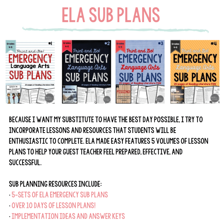 ELA Made Easy: Full Year Lesson Plan Bundle - Mrs. Beers Language Arts ...