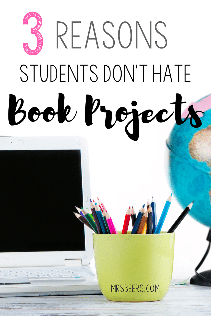 Book Projects for middle school