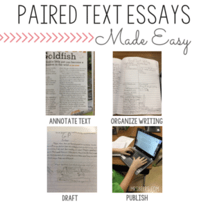 Paired Text Essay Writing