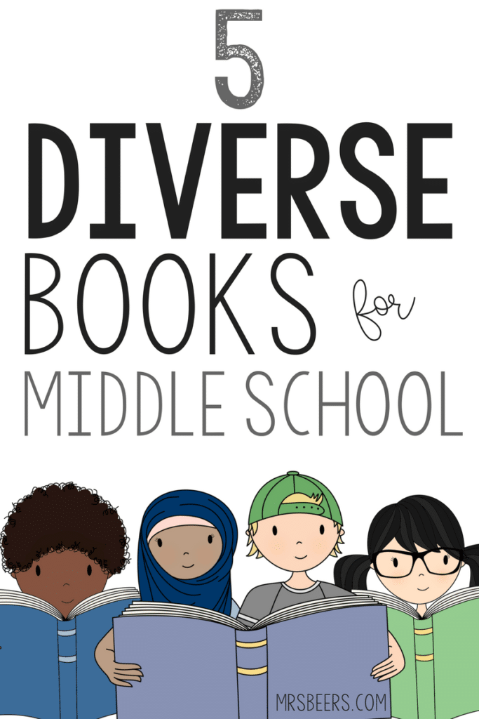 5-Diverse Books for Middle School