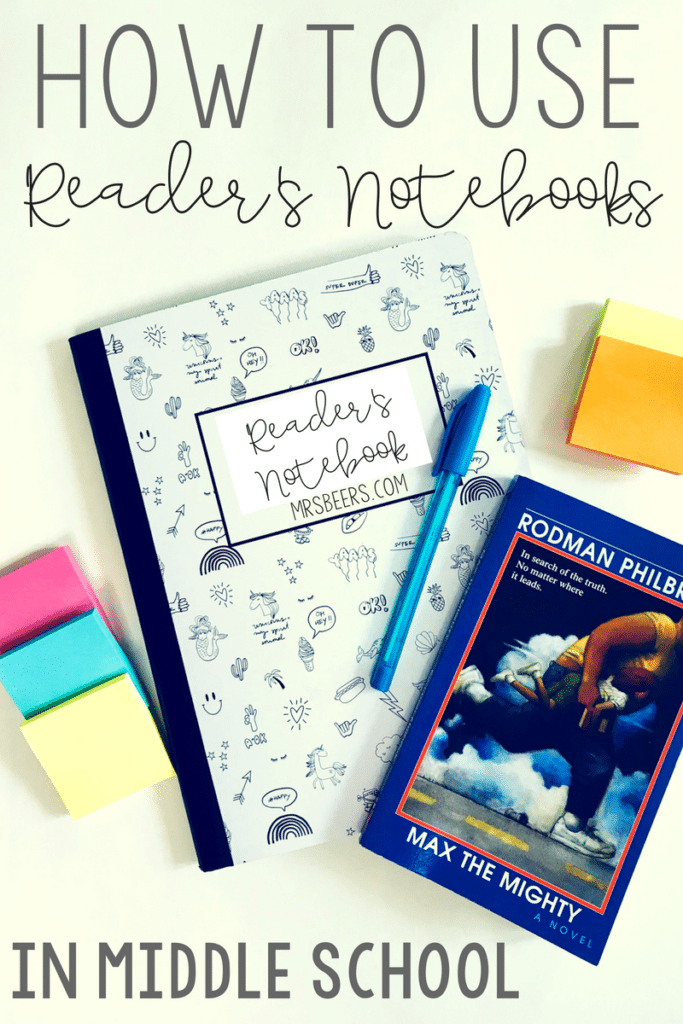 How to Use Reader's Notebooks in Middle School