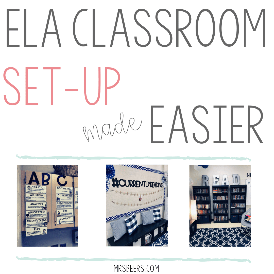 ELA Classroom Setup Made Easier