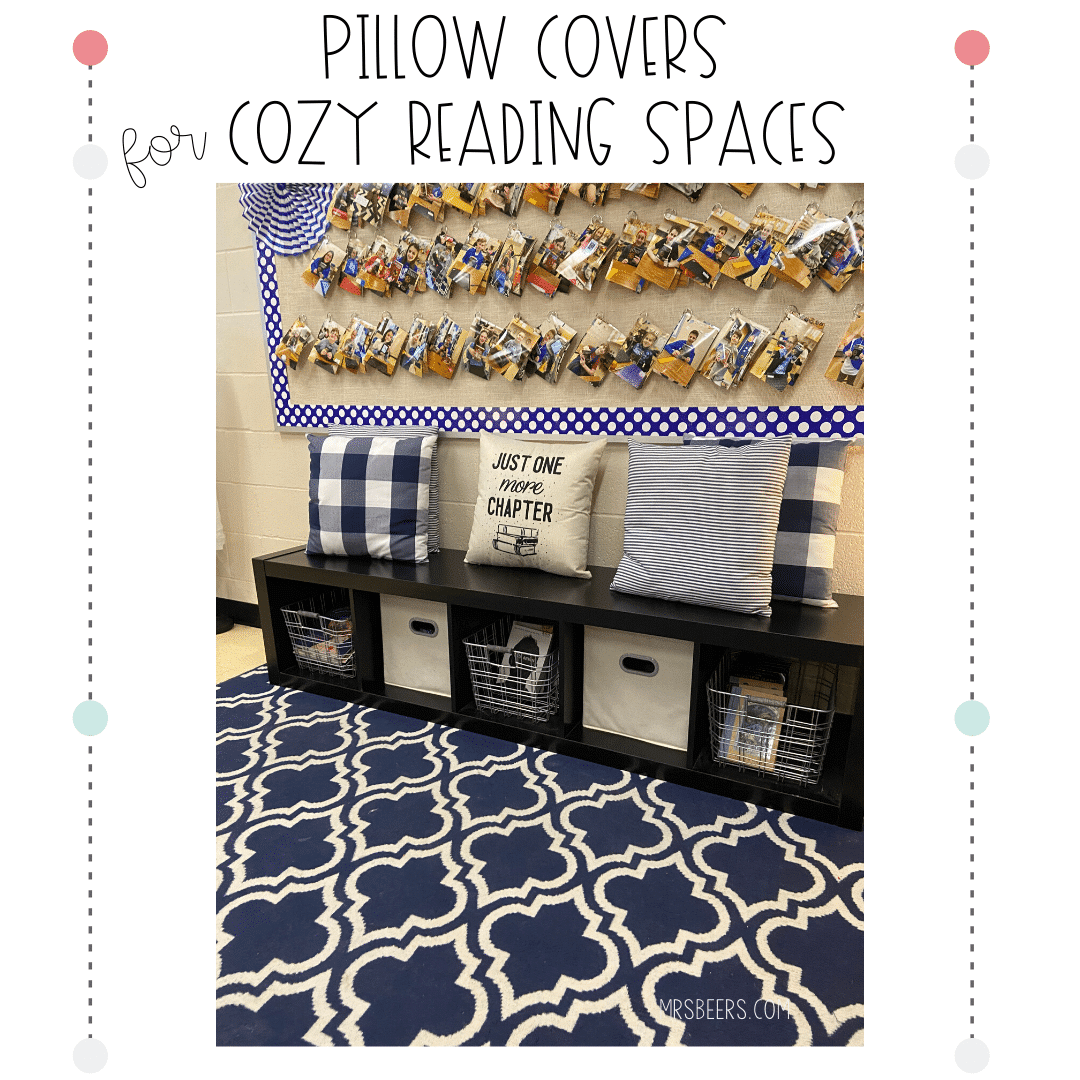 classroom pillows for reading areas