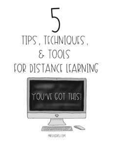 tips for distance learning 2020