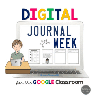 middle school journals of week