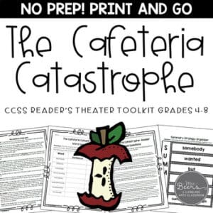 cafeteria catastrophe reader theater