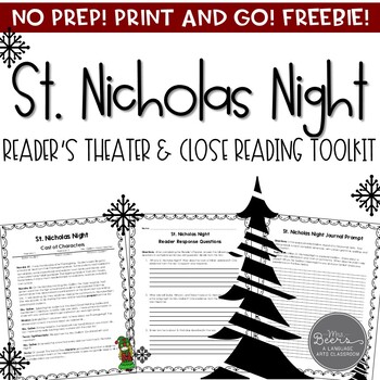 St. Nicholas Night ELA activity