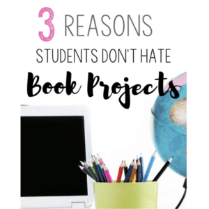 book projects for middle school