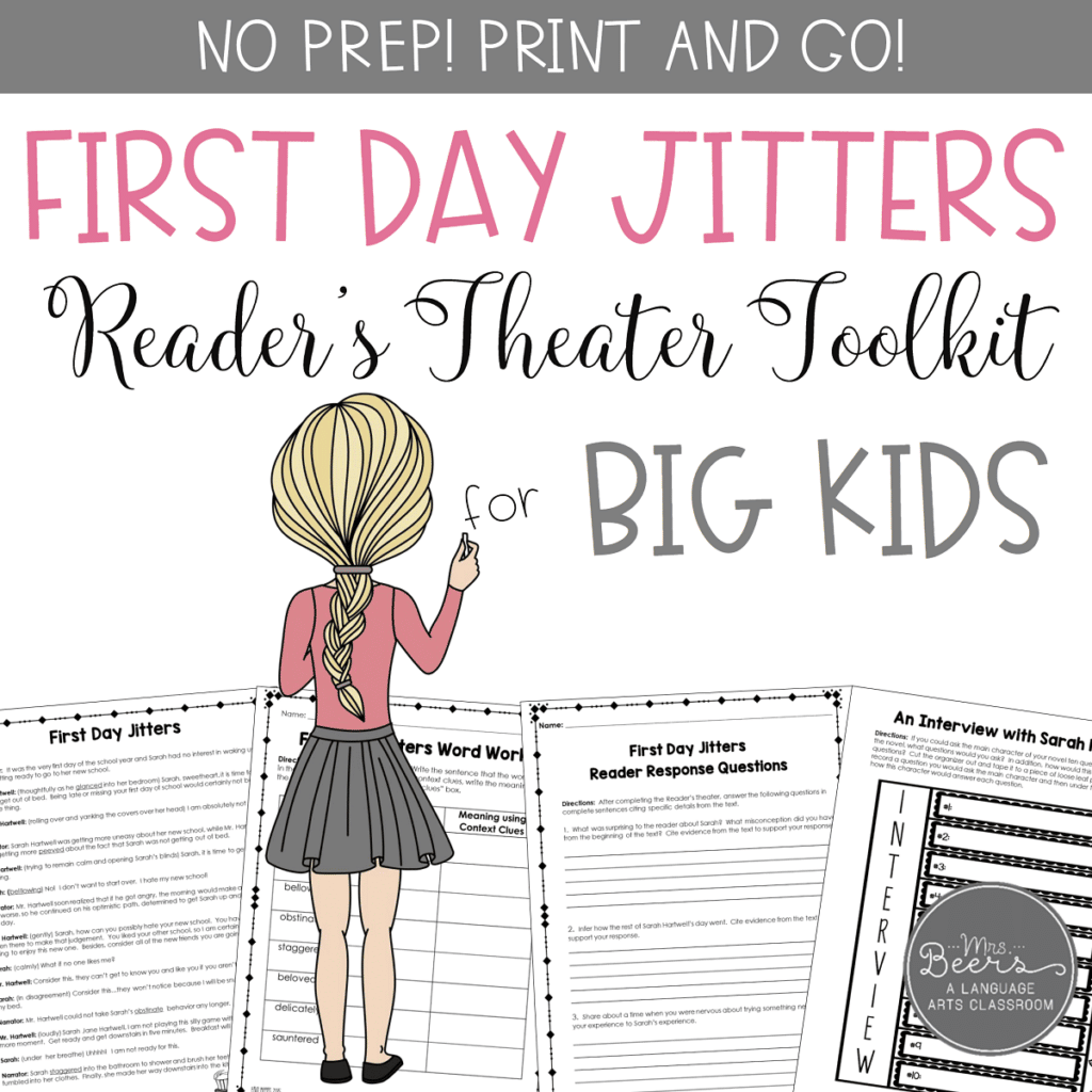 first day read alouds back to school