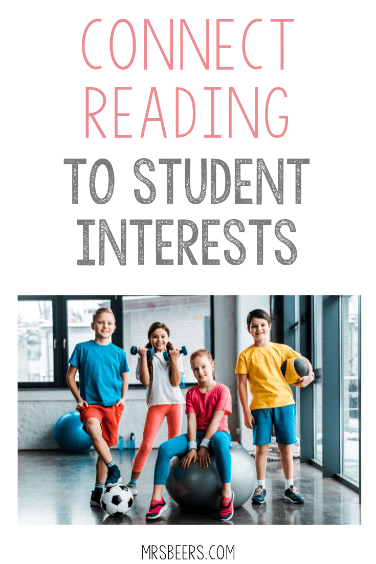 Sports reading passages connect reading to student interests