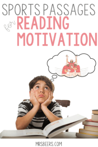 Sports Reading Passages for Reading Motivation