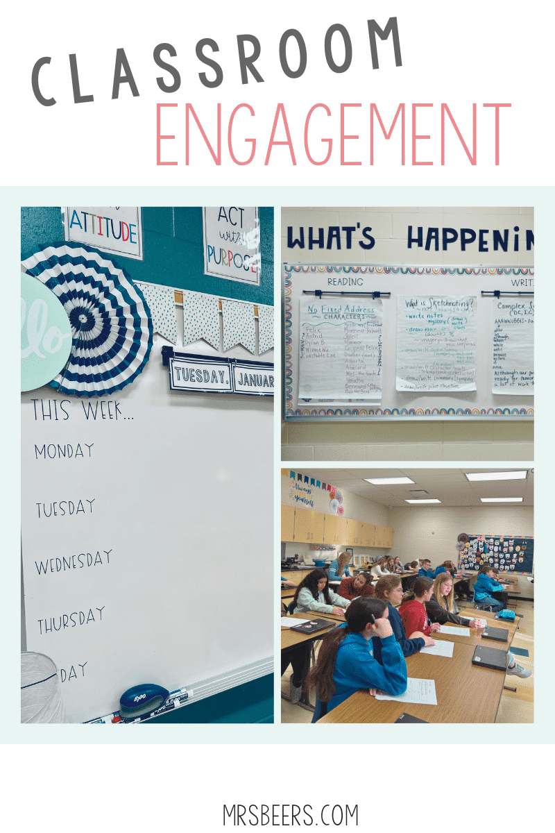 language arts classroom engagement