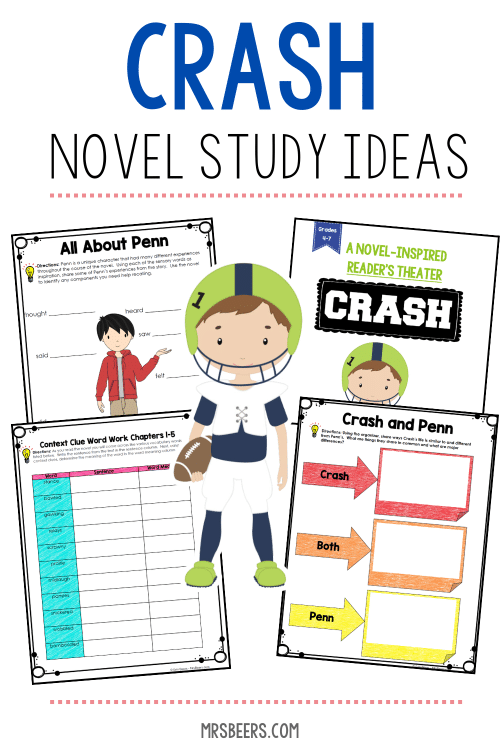 Crash by Jerry Spinelli Novel Study Activities