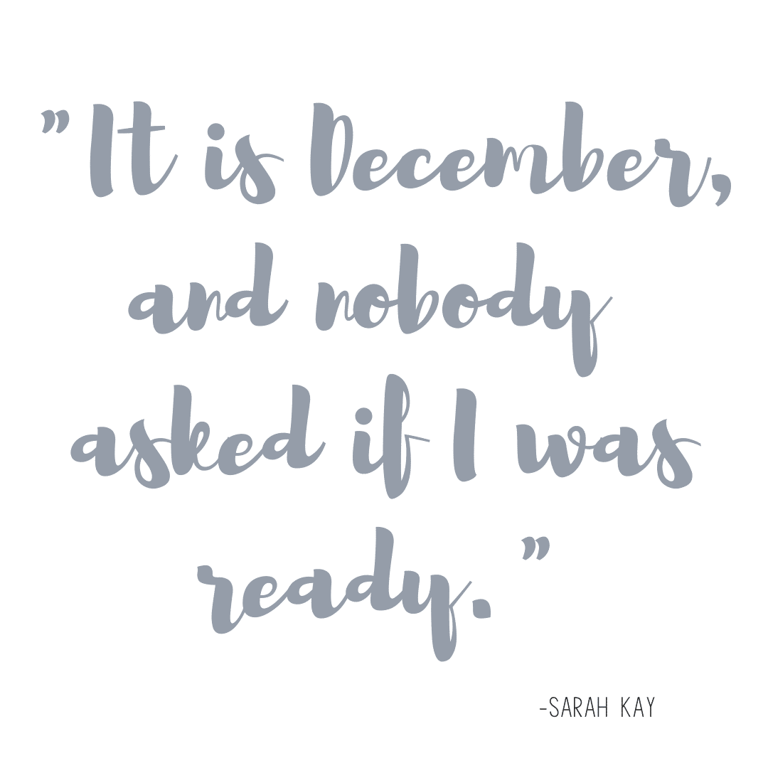 My favorite December quote