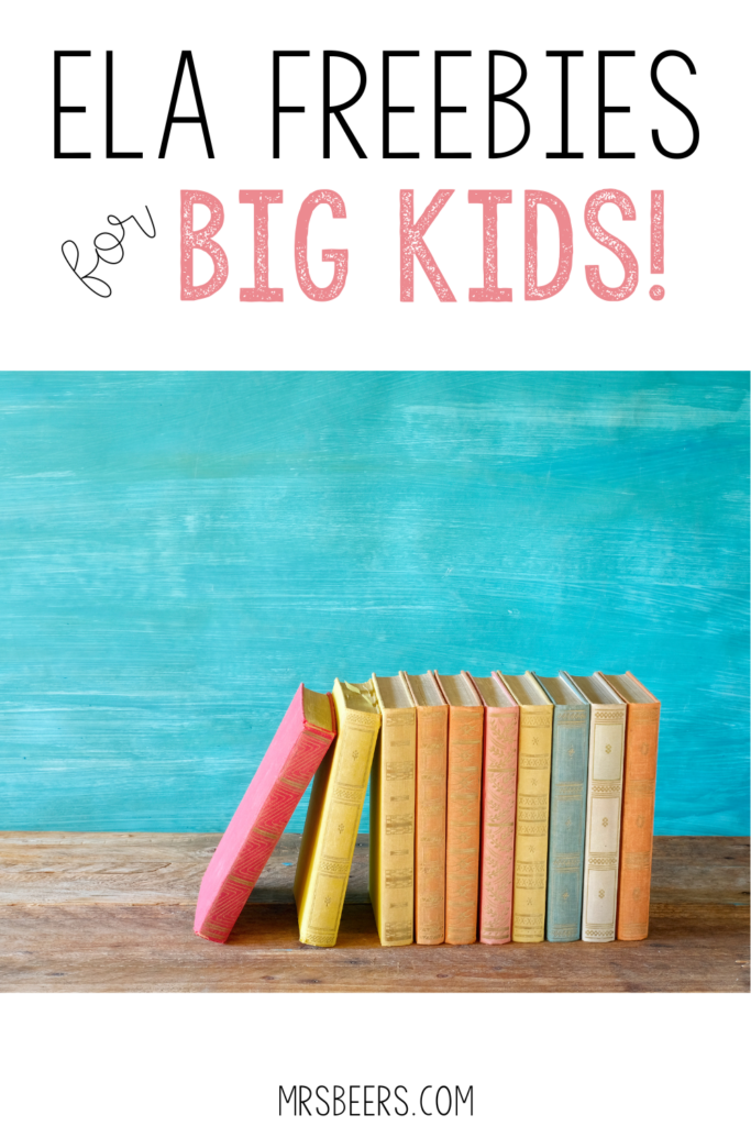 FREE ELA Resources for Middle School Teachers!