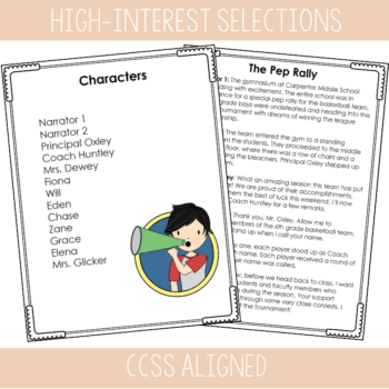 The Pep Rally Reader's Theater Script Image 3