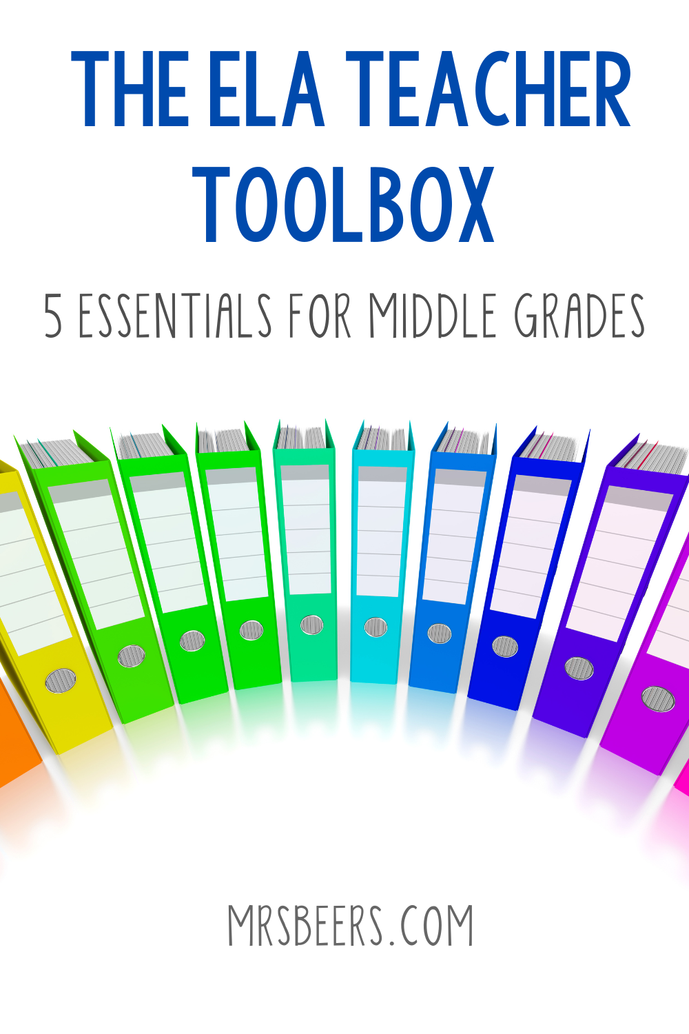 The ELA Teacher Toolbox for middle school