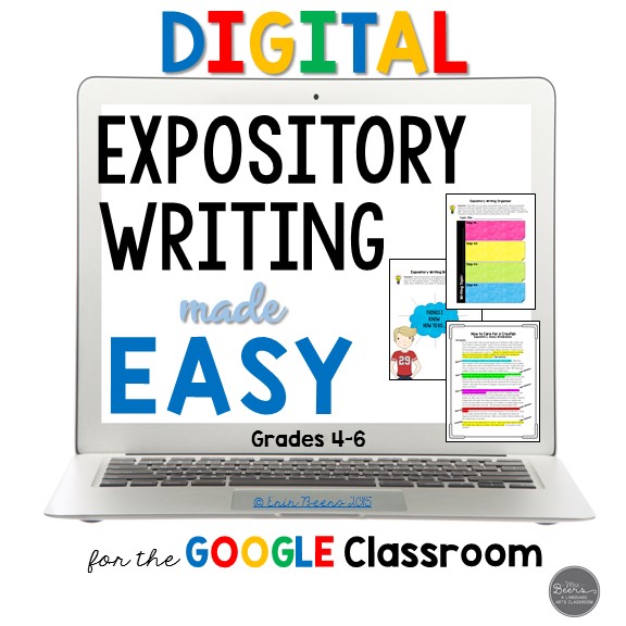 digital expository writing lesson plans