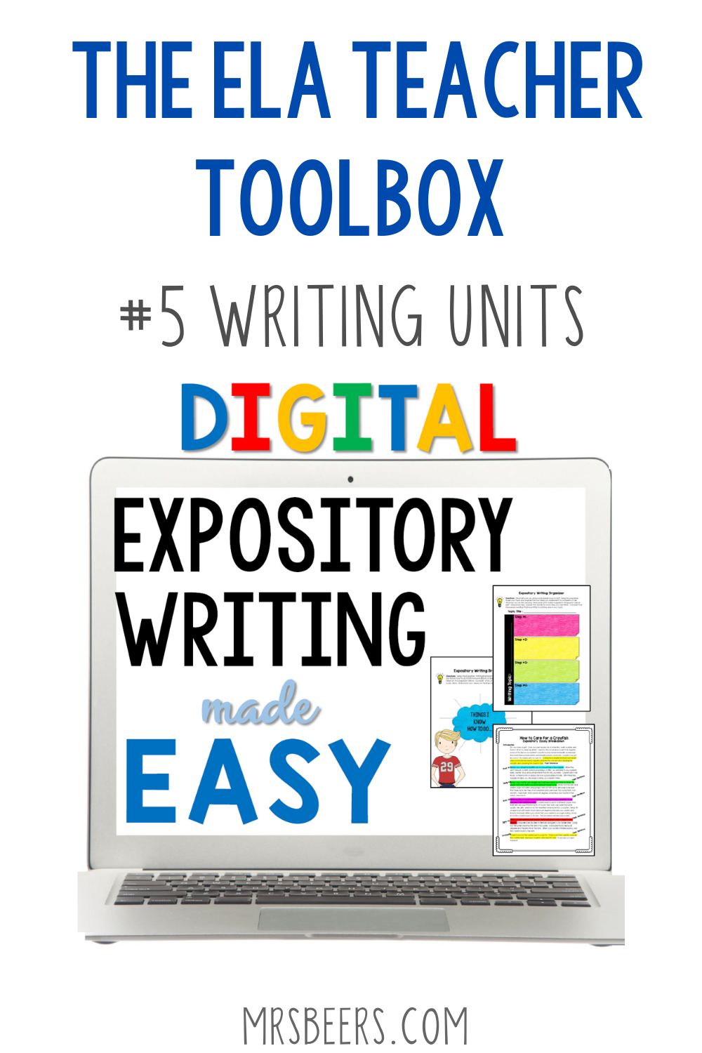 ELA Teacher Toolbox: Writing Units