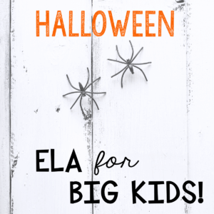 ELA Activities for Halloween