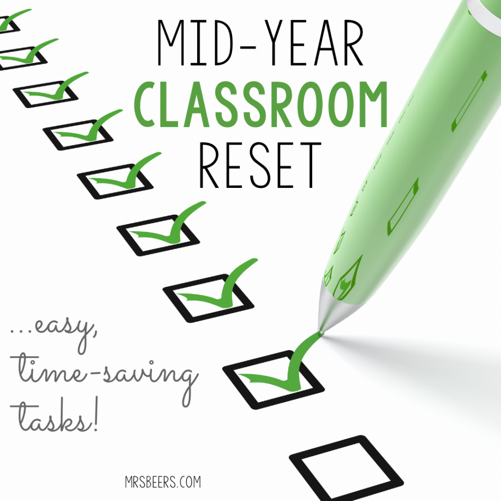 mid-year ELA classroom reset after winter break