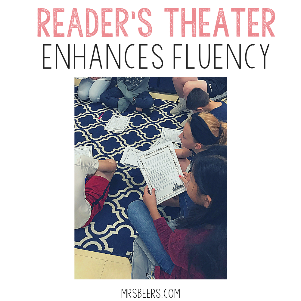 Readers theater helps to enhance fluency with middle school readers