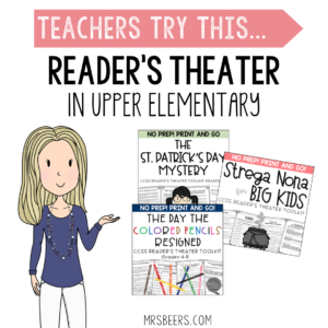 upper elementary readers theater fluency activities