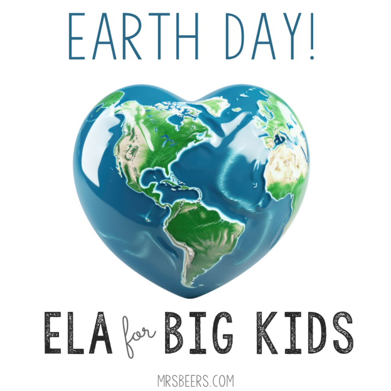 Earth Day Activities for Language Arts Teachers