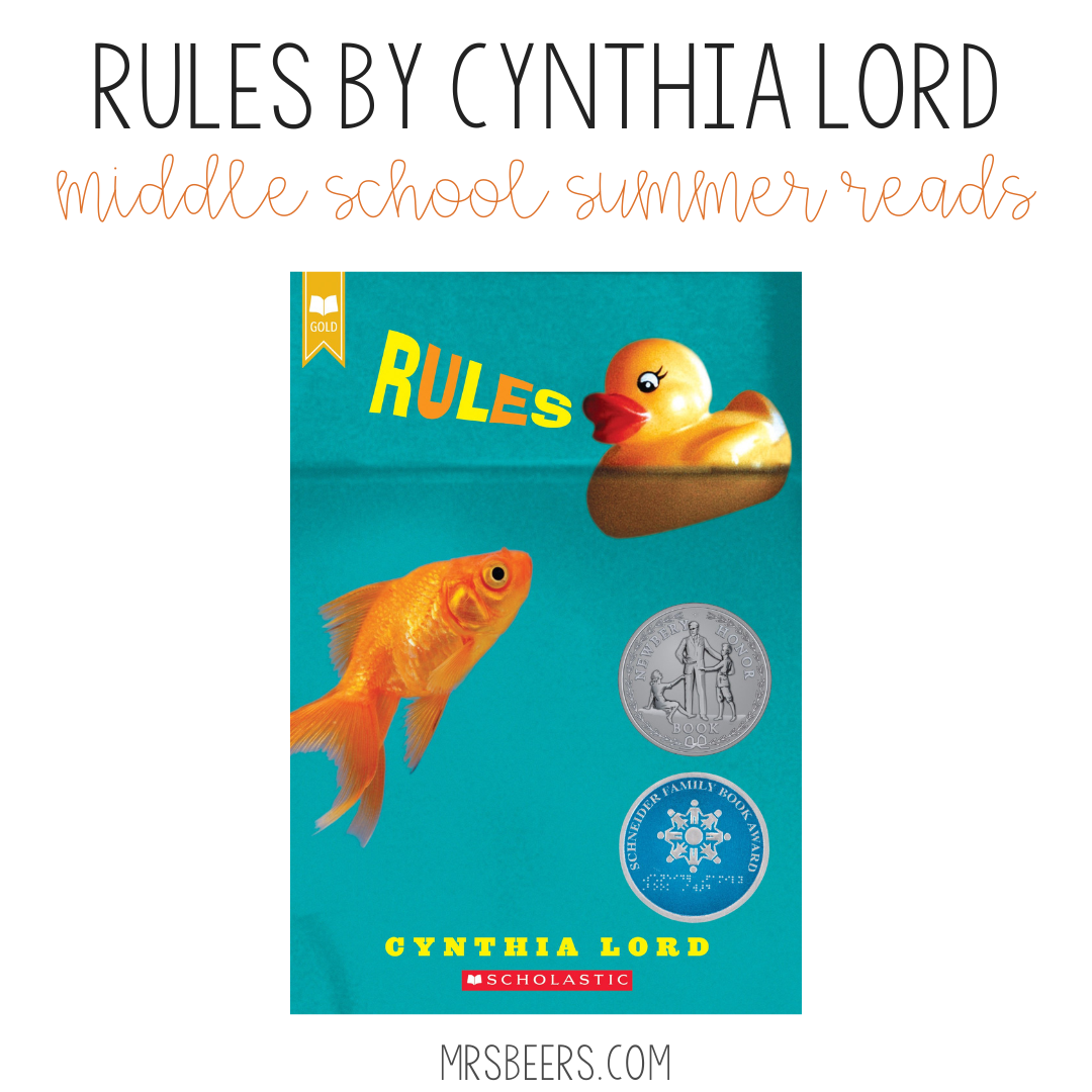 The Perfect Summer Reads: Rules by Cynthia Lord