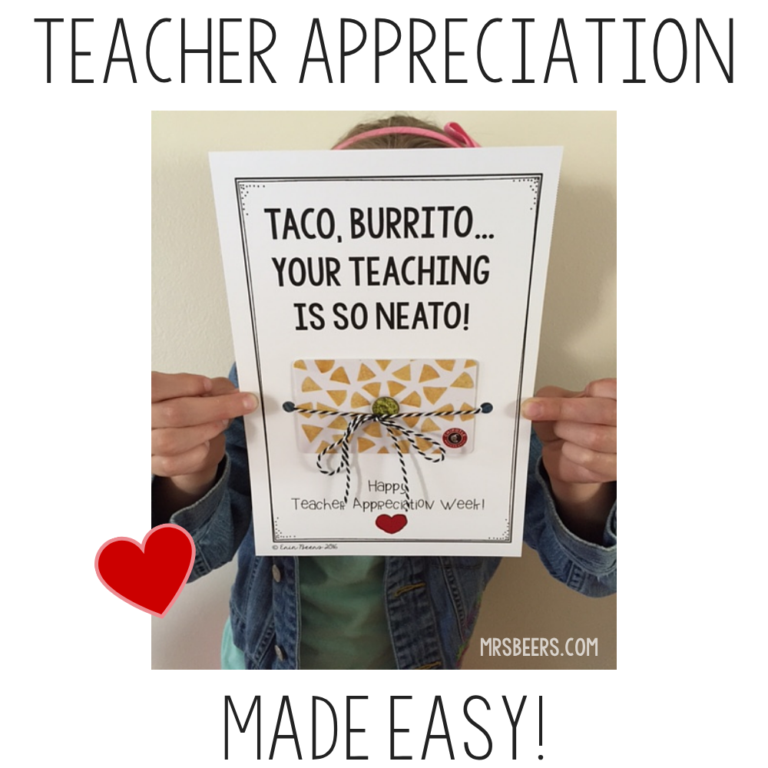 Teacher Appreciation Week Ideas for Parents, Students, and Colleagues