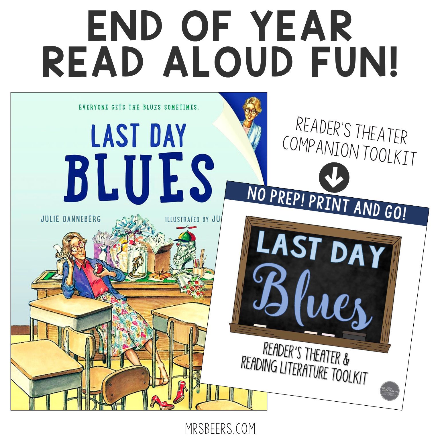 Last Day Blues reader's theater and literature toolkit for middle school ELA