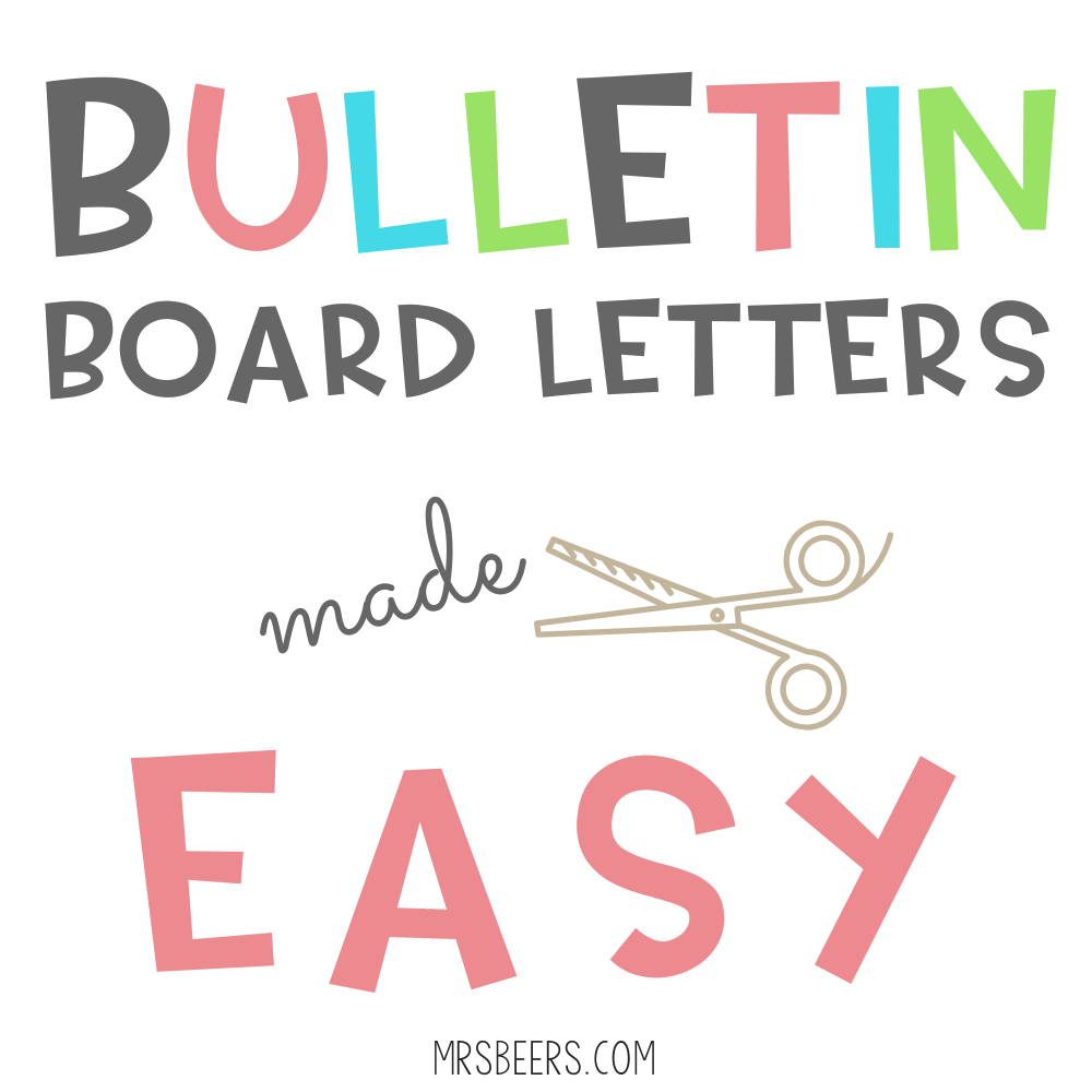 Bulletin Board Letters Made Easy (SIMPLE Steps)