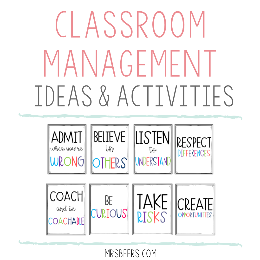 Classroom Management Activities for Middle School