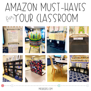 My Amazon Must Haves for the middle school classroom