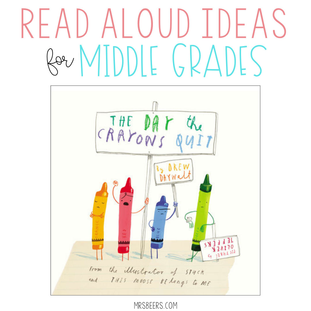 The Day the crayons Quite as a first day read aloud book and activity