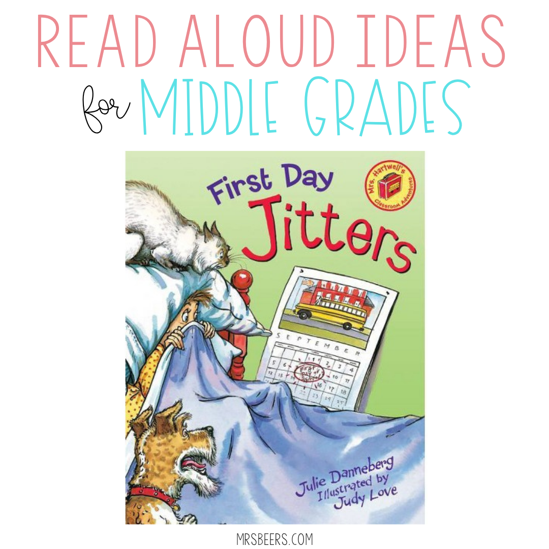 first day jitters read aloud book for the first day of school