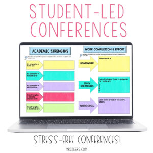 Using student led conferences instead of parent teacher conferences