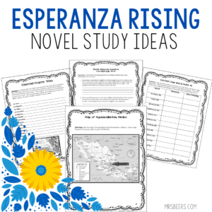 esperanza rising novel study activities