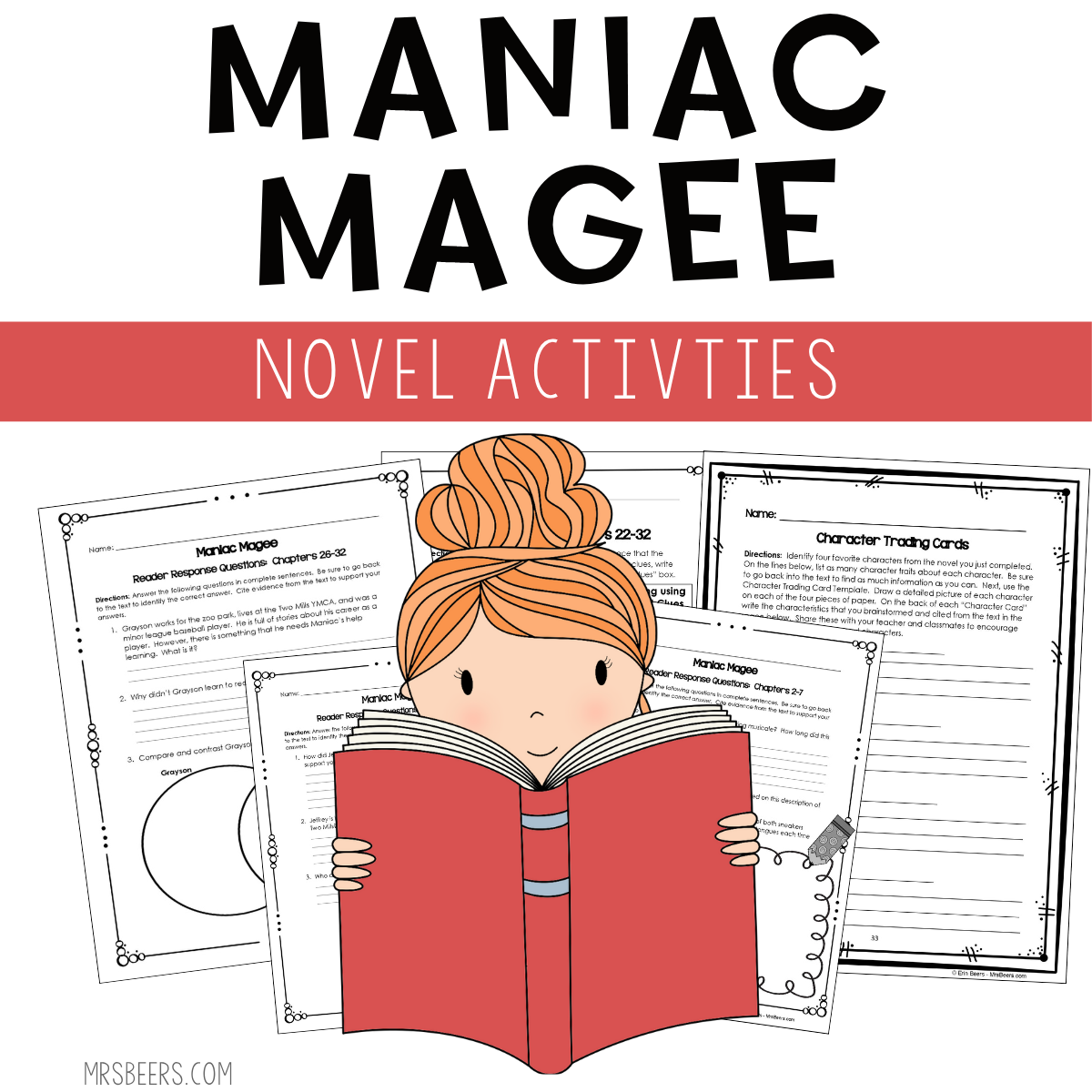 Maniac magee novel study ideas for teachers