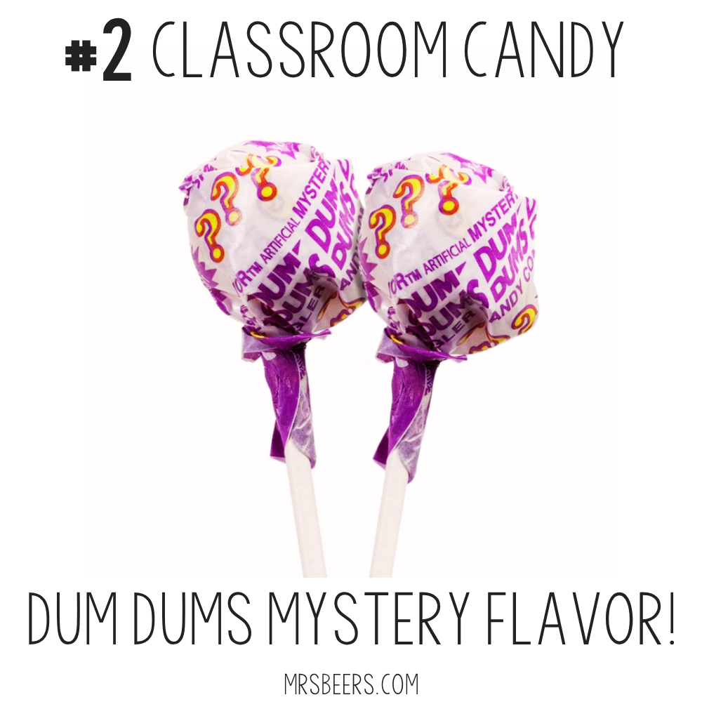 Dum Dums lollipops bulk bag for classroom student incentives including mystery flavor