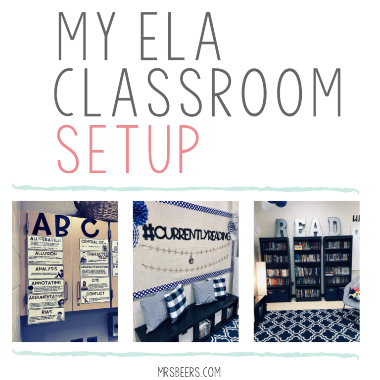 My ela classroom setup strategies and essentials