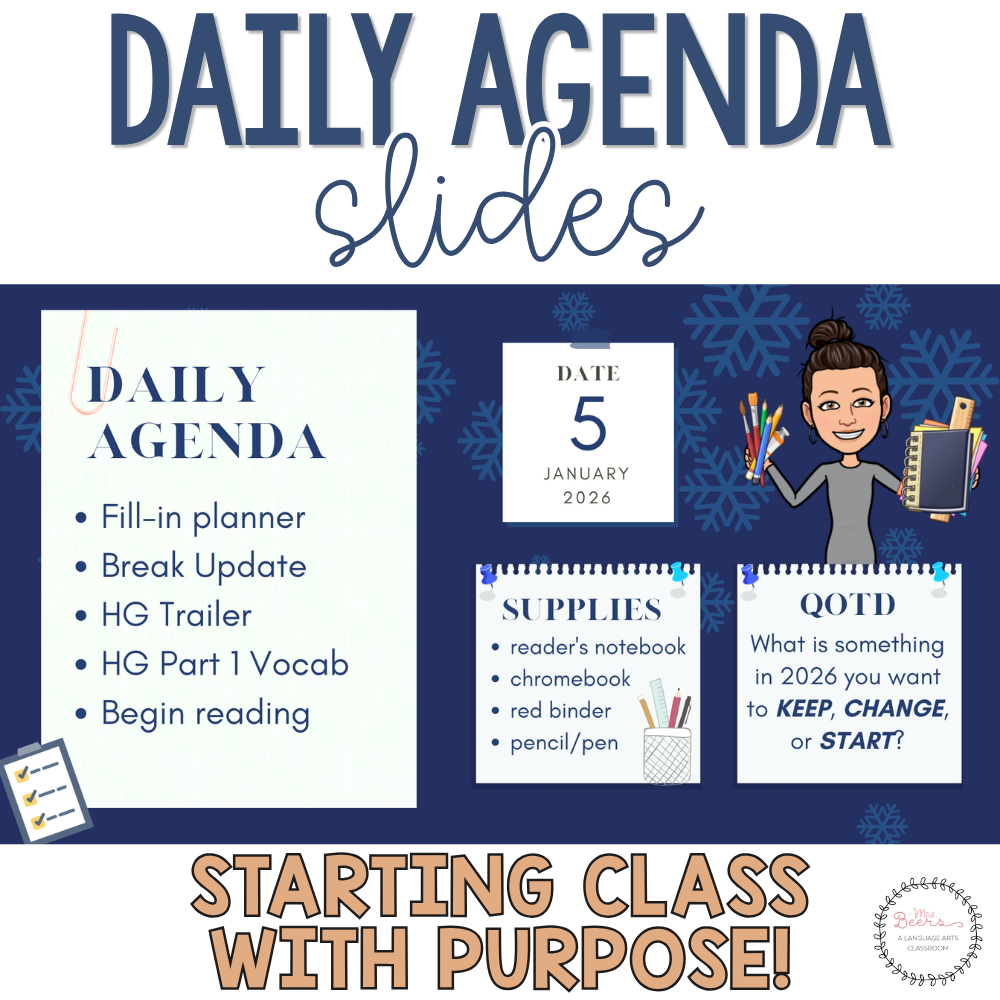 Why daily agenda slides in the classroom keep teachers and students on track.